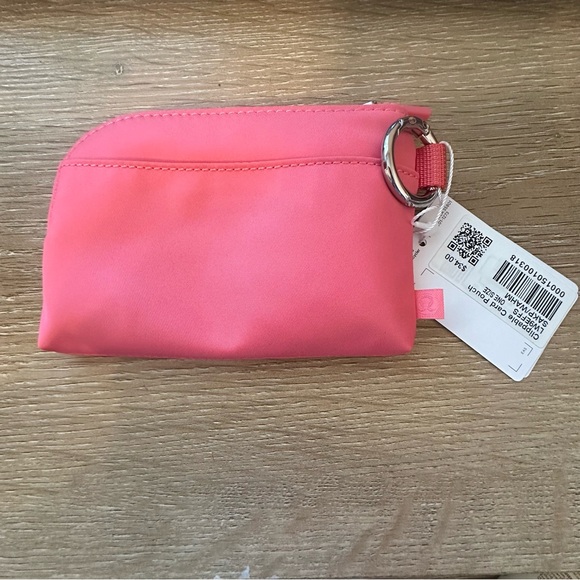 NWT Lululemon Clippable Card Pouch Sakura Pink and Washed Mauve - Sold Out Color - Picture 3 of 5